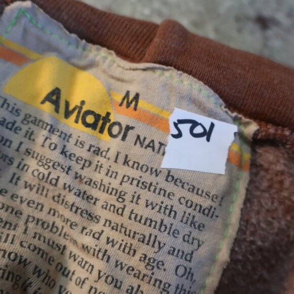 NWT Womens Aviator Nation Brown 2Pc Set Palm Tree Music Fest Hoodie Sweatpants M - Picture 15 of 15